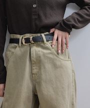 【サステナブル】ダブルリングスムースベルト