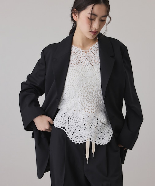 クロシェニットビスチェ