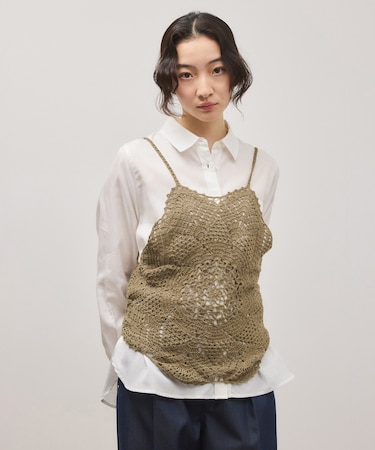 クロシェニットビスチェ