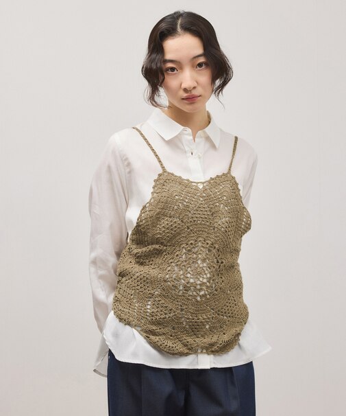 クロシェニットビスチェ