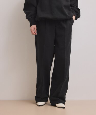 【WEB限定】スウェットワイドスラックス