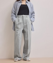 【WEB限定】スウェットワイドスラックス