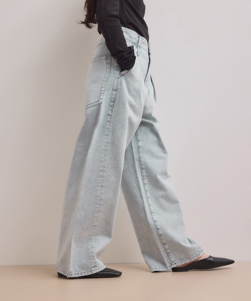 【WEB限定】・【サステナブル】ディープライズワイドデニム