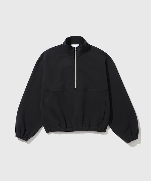ダンボールスウェット ハーフジップ PO