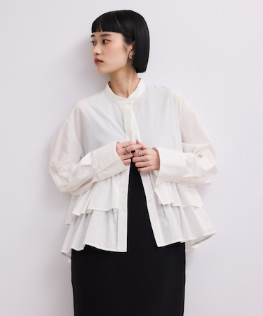 【WEB限定】フリルブラウス