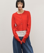 セレクトレングスコンパクトカーディガン/UV抑制/接触冷感