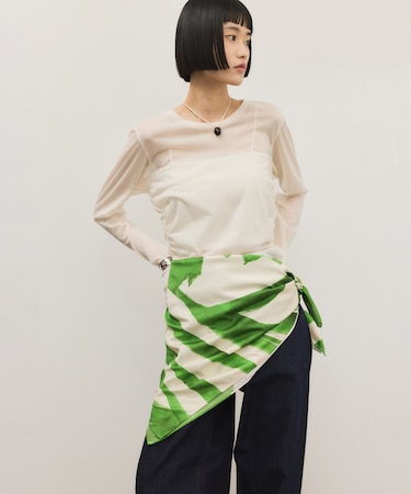 DOMY DIRECT print scarf