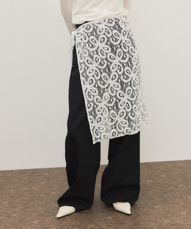 vintage stock lace scarf