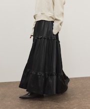 ミニフリルボリュームギャザースカート