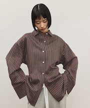 バックベルテッドシャツ