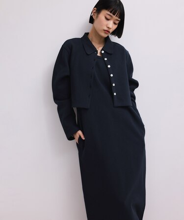 【WEB限定】カーディガンセットワンピース