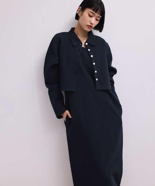 【WEB限定】カーディガンセットワンピース