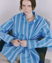 FAbRICA ストライプマルチwayシャツ