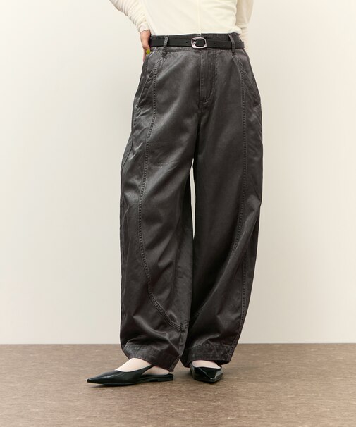 ピグメントダイエッグパンツ