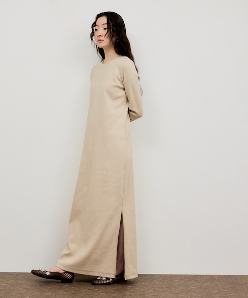 BOTANICAL DYED  DRESS