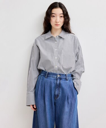 【WEB限定】ブロードカラーシャツ