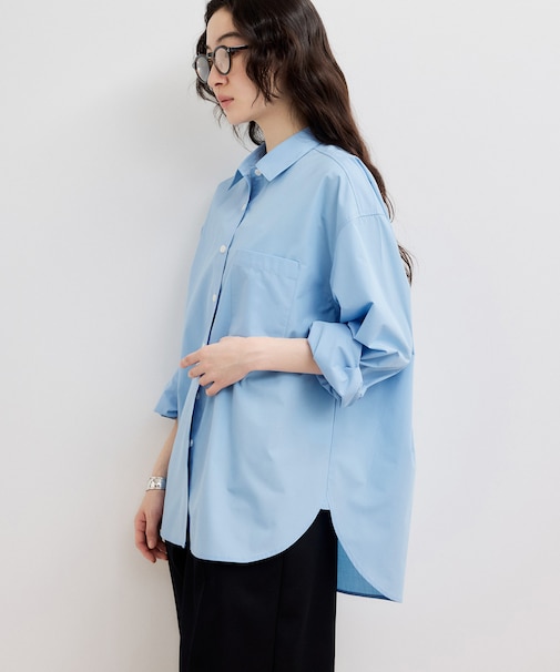 【WEB限定】ブロードカラーシャツ