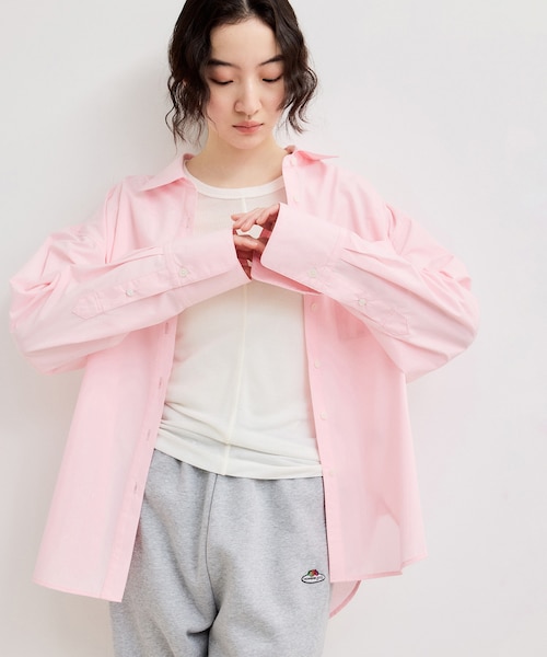 WEB限定】ブロードカラーシャツ｜アダムエロペの通販｜&mall（アンド