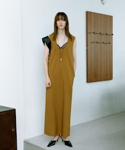 【EMOELLE】Uネックドレス