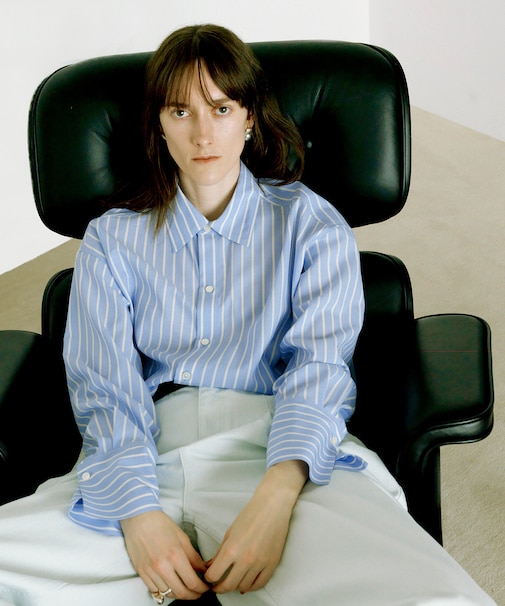 【EMOELLE】サマーウールシャツ