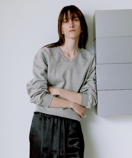 【EMOELLE】スウェットプルオーバー