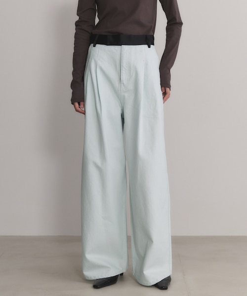 EMOELLE】ドレスデニムパンツ（バイオ加工）｜アダムエロペの通販