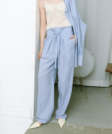 【EMOELLE】サマーウールイージースラックス