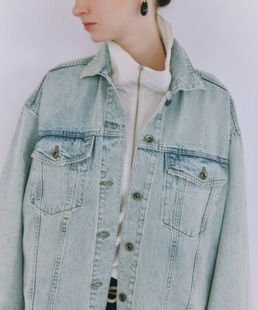 【サステナブル】シャツライクGジャン