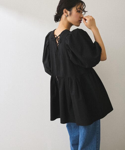 【WEB限定】2WAYバルーンスリーブチュニック
