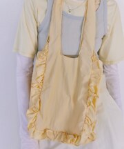 フリルトートバッグ