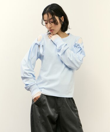 2WAYノットプルオーバー