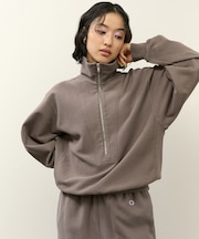 【Champion for ADAM ET ROPE'】別注 SWEAT HALF ZIP