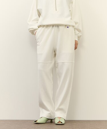 【Champion for ADAM ET ROPE'】別注 SWEAT WIDE PANTS