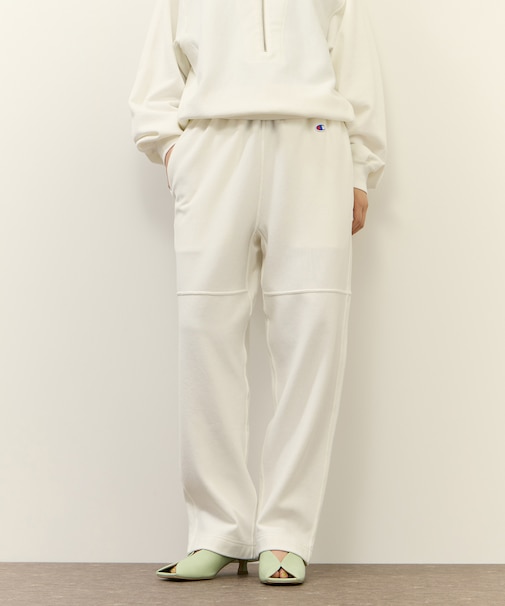 【Champion for ADAM ET ROPE'】別注 SWEAT WIDE PANTS