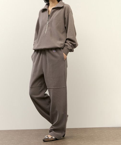 【Champion for ADAM ET ROPE'】別注 SWEAT WIDE PANTS