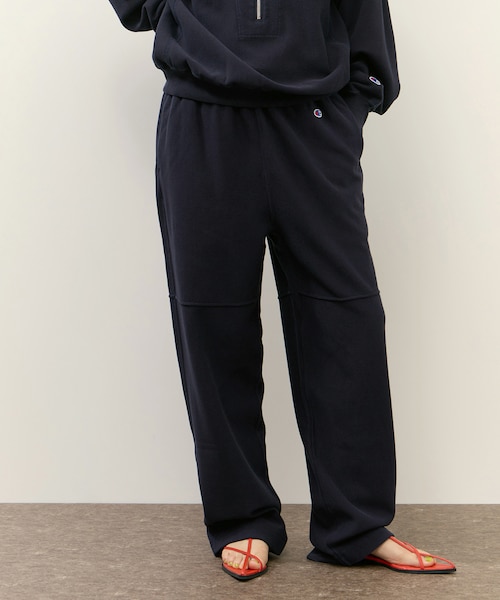 Champion for ADAM ET ROPE'】別注 SWEAT WIDE PANTS｜アダムエロペの