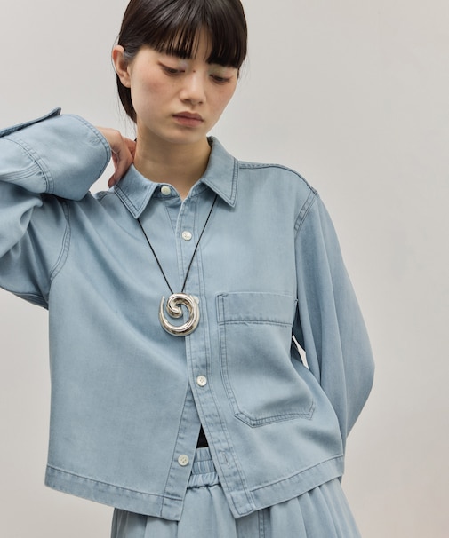 ライトデニムシャツ
