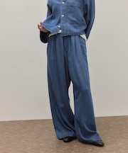 ライトデニムイージーパンツ