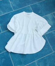 【サステナブル】バウンスカフスプルオーバー/接触冷感/UVカット