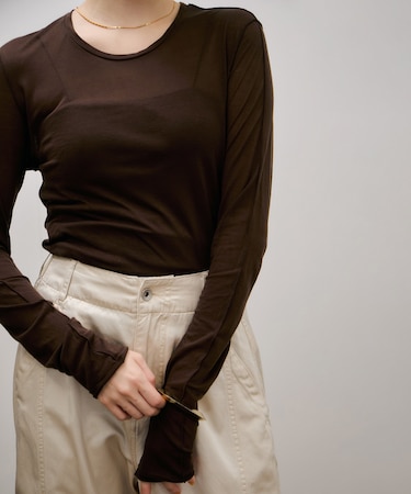 ロングスリーブカットソー