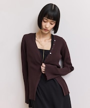 【WEB限定】2WAYリブカーディガン