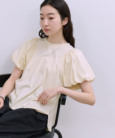 【WEB限定】パフスリーブプルオーバー