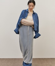 シアーロングスリーブワンピース