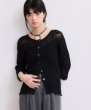 【WEB限定】2wayレースアップカーディガン