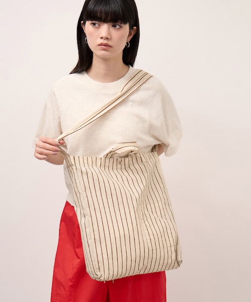 【WEB限定】・【定番】ギャザー2WAYミドルショルダーバッグ