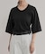 【EMOELLE】シルクリネン混ニットTee
