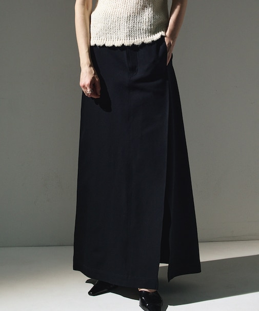 【EMOELLE】タックスカート