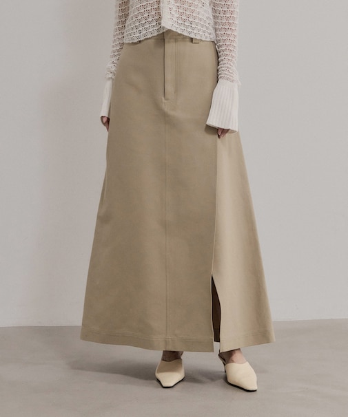 【EMOELLE】タックスカート