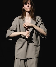 【EMOELLE】ハーフスリーブジャケット