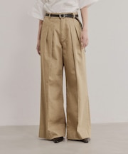 【EMOELLE】2タックデニムパンツ